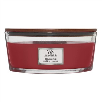 WoodWick - cinnamon chai ellipse candle