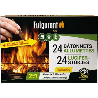 Sticks allume-feu 23 piéces