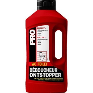 Déboucheur  pour wc sans acide pro 1l