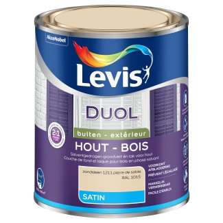 Levis duol  bois exterieur satin pierre de sable  0,75l