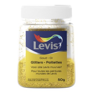 Levis paillettes mur - or 50gr