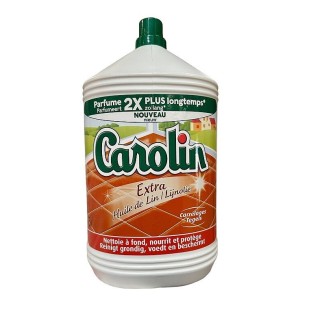 Carolin nettoyant carrelages extra huile de lin 5l