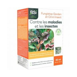 Fungistop jardin & Omni Insect contre les maladies 60?ml