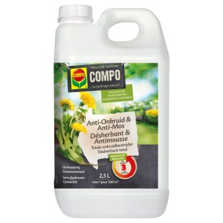 Compo desherbant/anti-mousse concentre 2.5l
