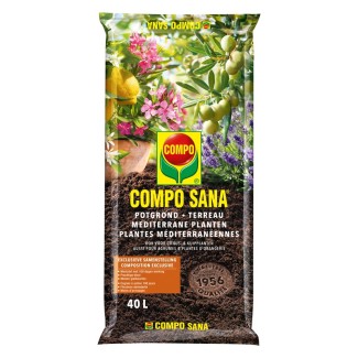 Compo sana terreau plantes mediterraneennes 40l