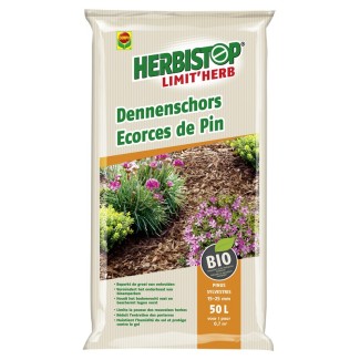 Compo herbistop limit herb mulch d'ecorces 50l
