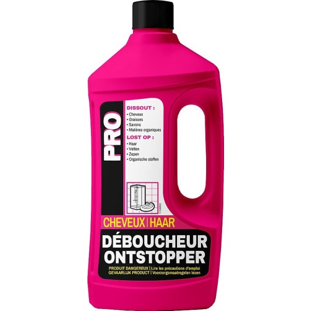 Fulgurant Déboucheur cheveux 900 ml pro